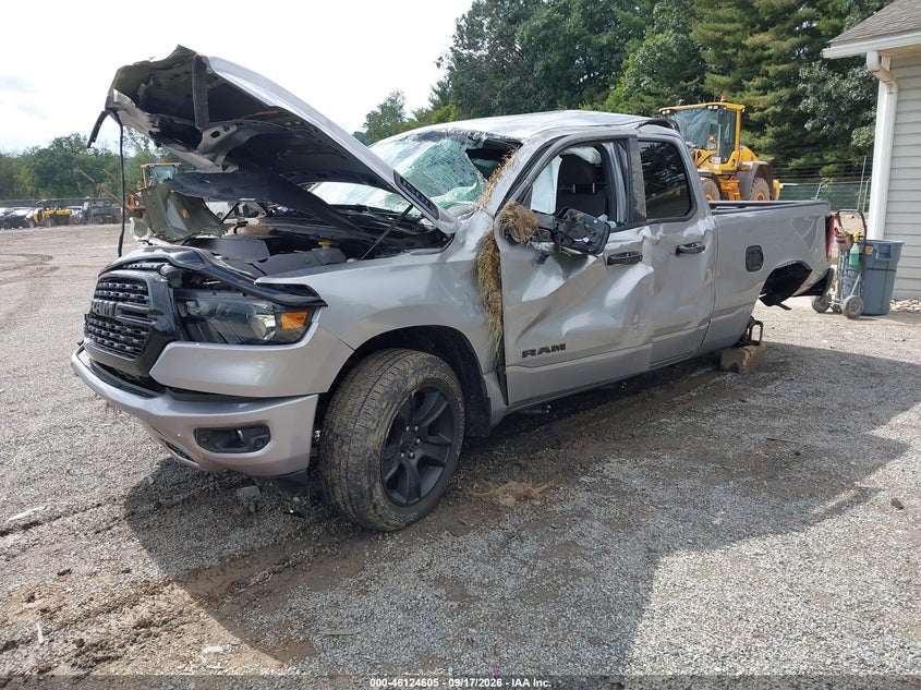 Vin: 1c6rrfbg6rn105515, lot: 46624325, ram 1500 big horn  4x4 6'4 box 20242