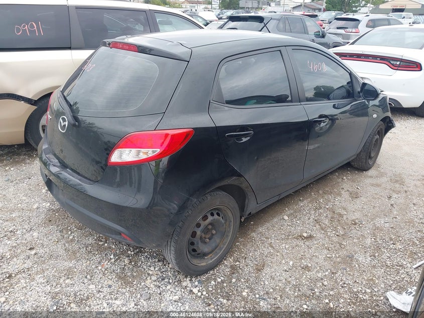 Vin: jm1de1kz4d0159999, lot: 46624328, mazda mazda2 sport 20134