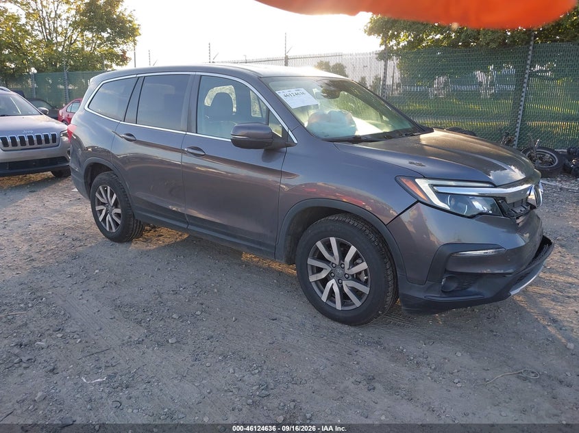 Vin: 5fnyf6h5xmb049461, lot: 46624356, honda pilot awd ex-l 2021 img_1