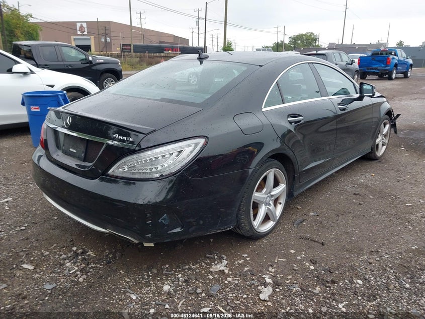 Vin: wddlj6hb4ga184467, lot: 46624361, mercedes-benz cls 400 4matic 20164