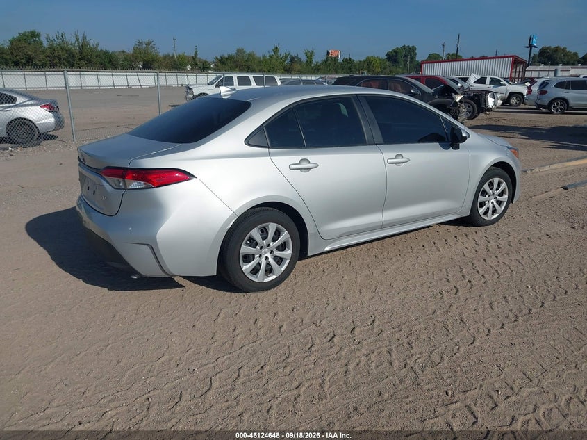 Vin: 5yfb4mde8rp108993, lot: 46624369, toyota corolla le 20244