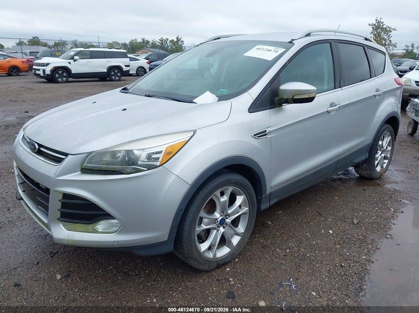 Vin: 1fmcu0jx6euc19778, lot: 46624390, ford escape titanium 20142