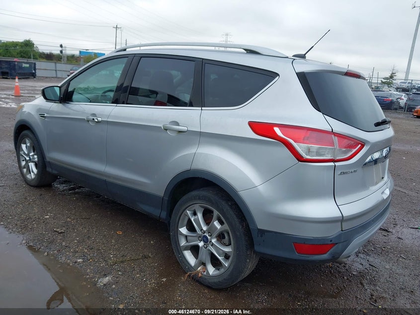 Vin: 1fmcu0jx6euc19778, lot: 46624390, ford escape titanium 20143