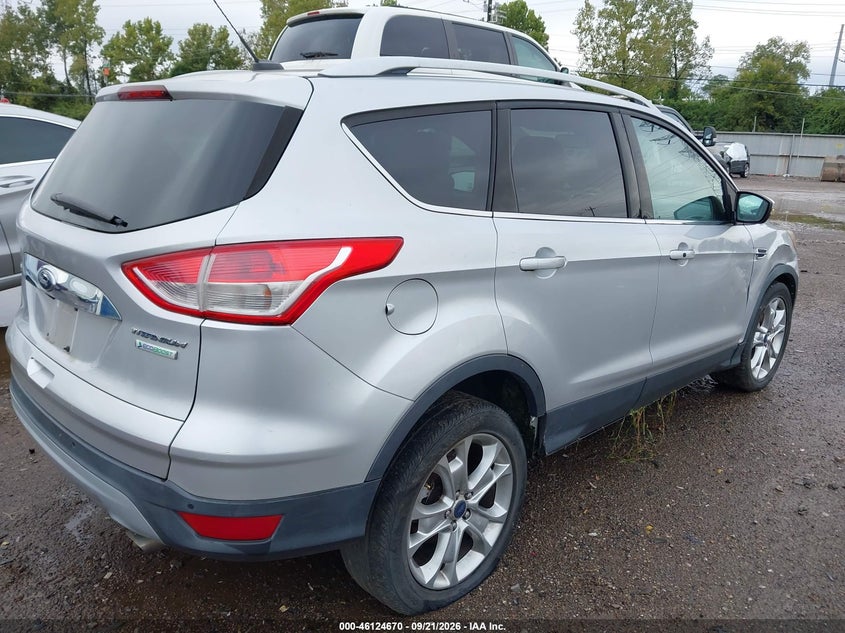 Vin: 1fmcu0jx6euc19778, lot: 46624390, ford escape titanium 20144