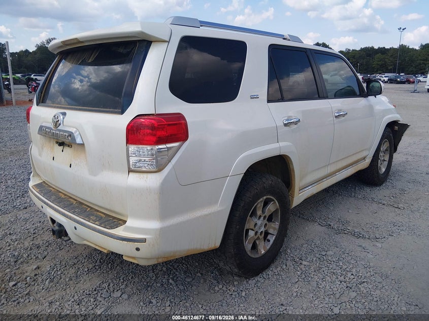 Vin: jtezu5jr6a5010036, lot: 46624397, toyota 4runner sr5 v6 20104