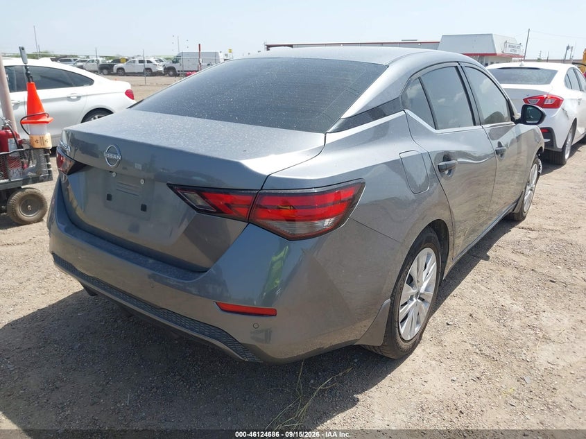 Vin: 3n1ab8bv8ry246922, lot: 46624406, nissan sentra s xtronic cvt 20244
