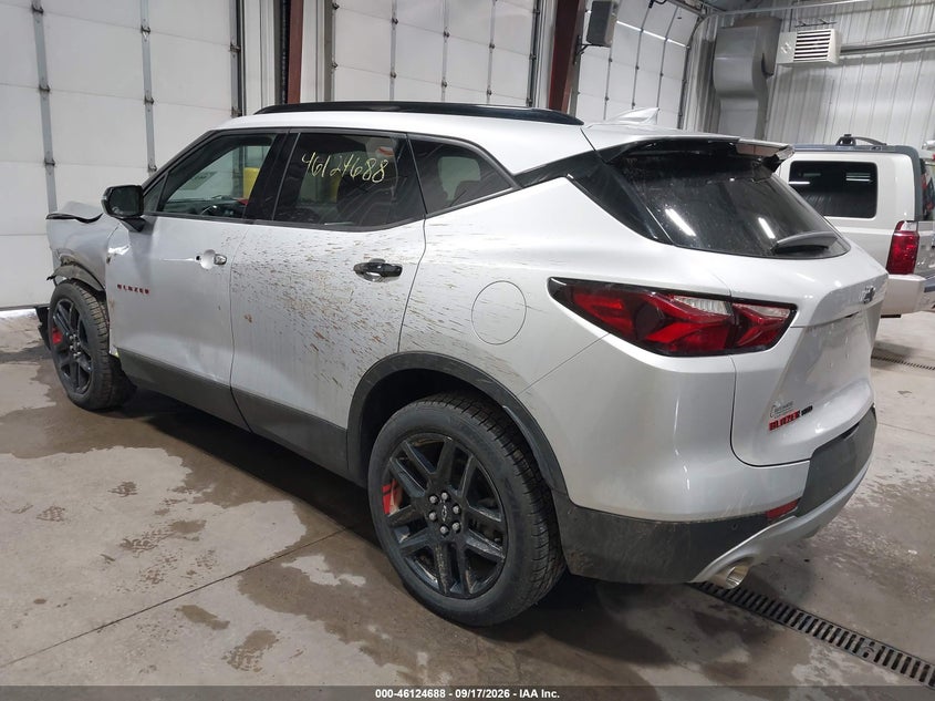 Vin: 3gnkbjrs7ls677256, lot: 46624408, chevrolet blazer awd 3lt 20203