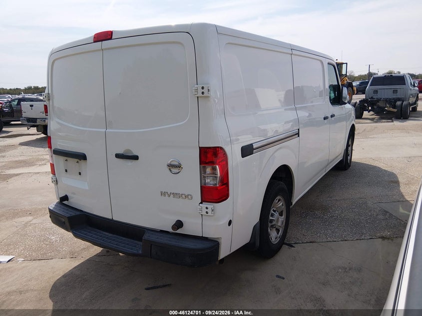 Vin: 1n6bf0km3jn815284, lot: 46624421, nissan nv cargo nv1500 sv v6 20184