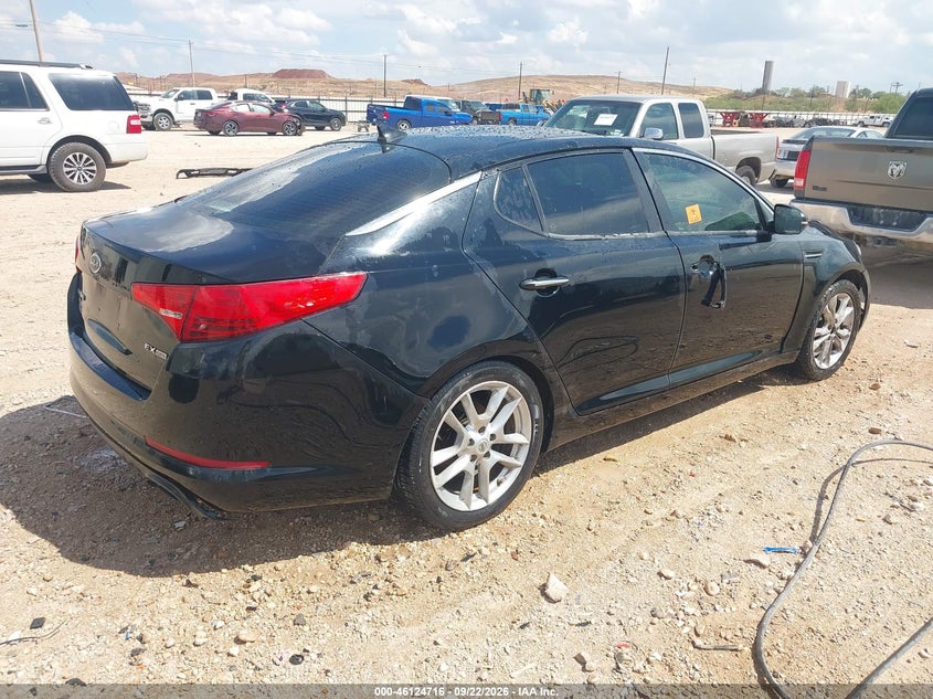 Vin: 5xxgn4a73dg157383, lot: 46624436, kia optima ex 20134