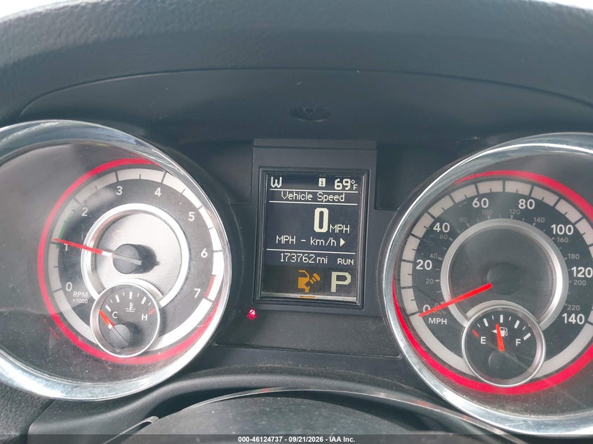 DODGE DURANGO 2013 VIN 1C4RDJDG8DC592955