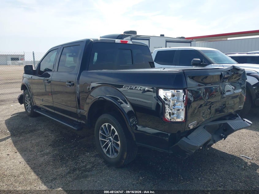 Vin: 1ftew1cg1jkc23074, lot: 46624467, ford f-150 xlt 20183