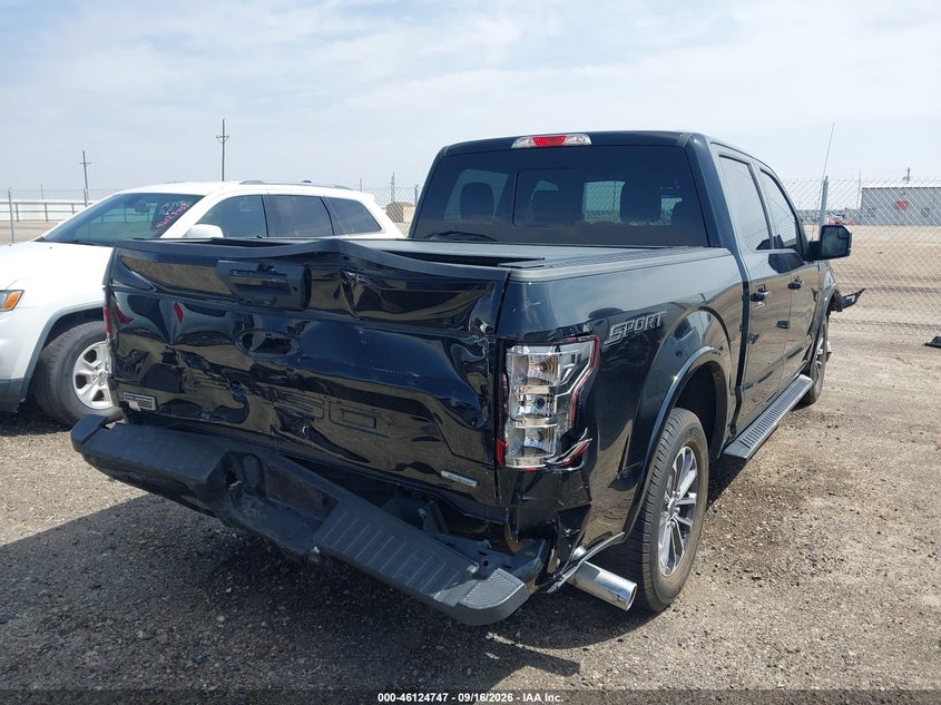 Vin: 1ftew1cg1jkc23074, lot: 46624467, ford f-150 xlt 20184