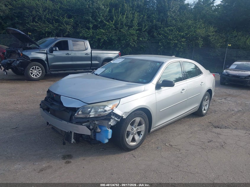 Vin: 1g11b5sl4ff234918, lot: 46624472, chevrolet malibu ls 20152