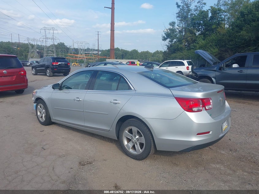 Vin: 1g11b5sl4ff234918, lot: 46624472, chevrolet malibu ls 20153
