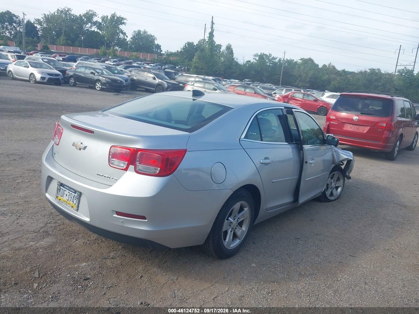 Vin: 1g11b5sl4ff234918, lot: 46624472, chevrolet malibu ls 20154
