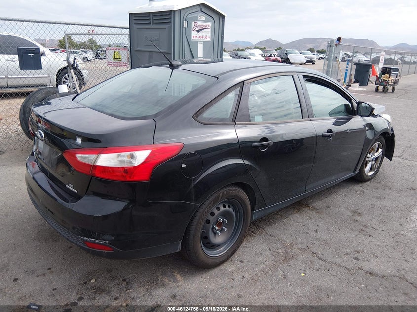 Vin: 1fadp3f22el204902, lot: 46624478, ford focus se 20144