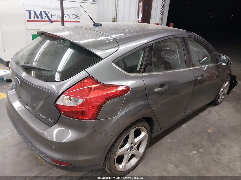 Vin: 1fadp3n20dl335911, lot: 46624483, ford focus titanium 20134