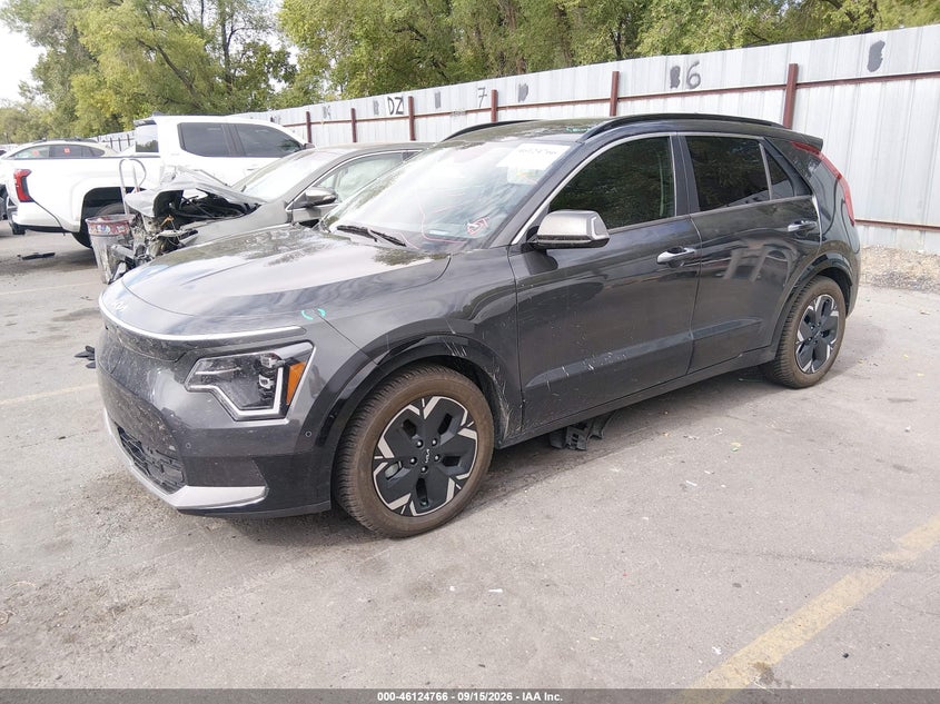 Vin: kndct3l12p5044833, lot: 46624486, kia niro ev wave 20232