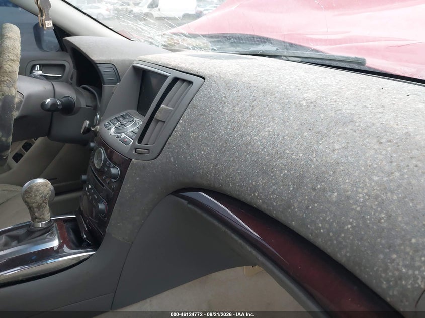 INFINITI G37 2011 VIN JN1CV6FE0BM951317