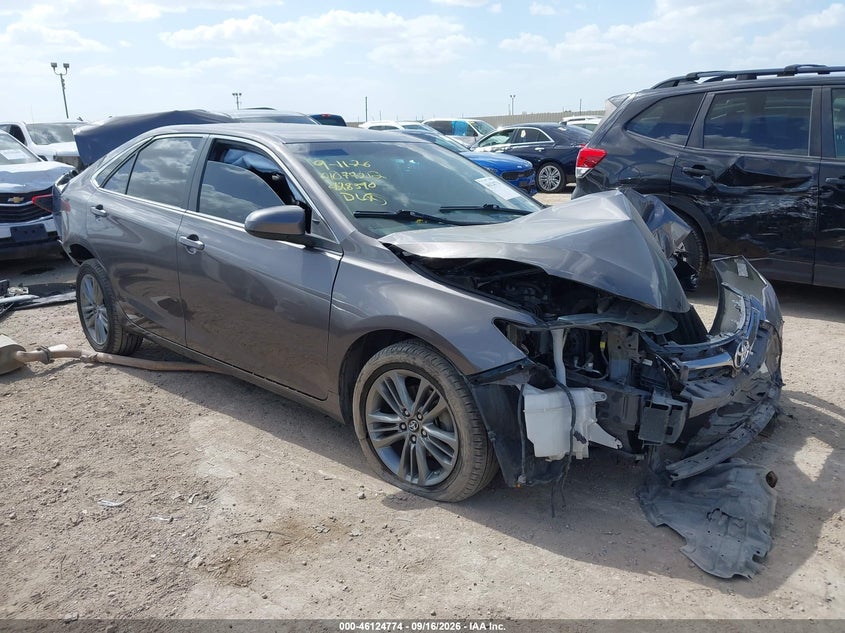 Vin: 4t1bf1fkxhu428390, lot: 46624494, toyota camry se 2017 img_1