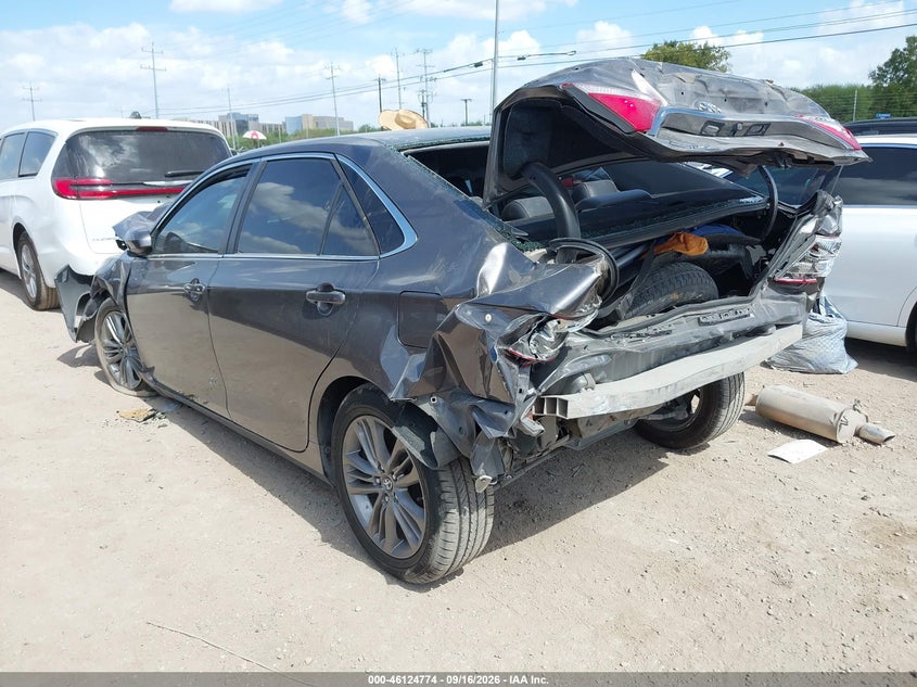 Vin: 4t1bf1fkxhu428390, lot: 46624494, toyota camry se 20173