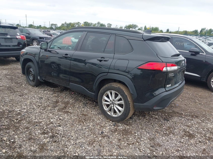 Vin: 7mubaabg8nv007195, lot: 46624498, toyota corolla cross le 20223
