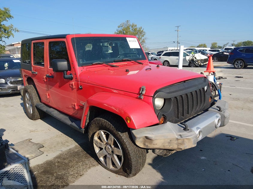 Vin: 1c4bjweg5dl575651, lot: 46624505, jeep wrangler unlimited sahara 2013 img_1