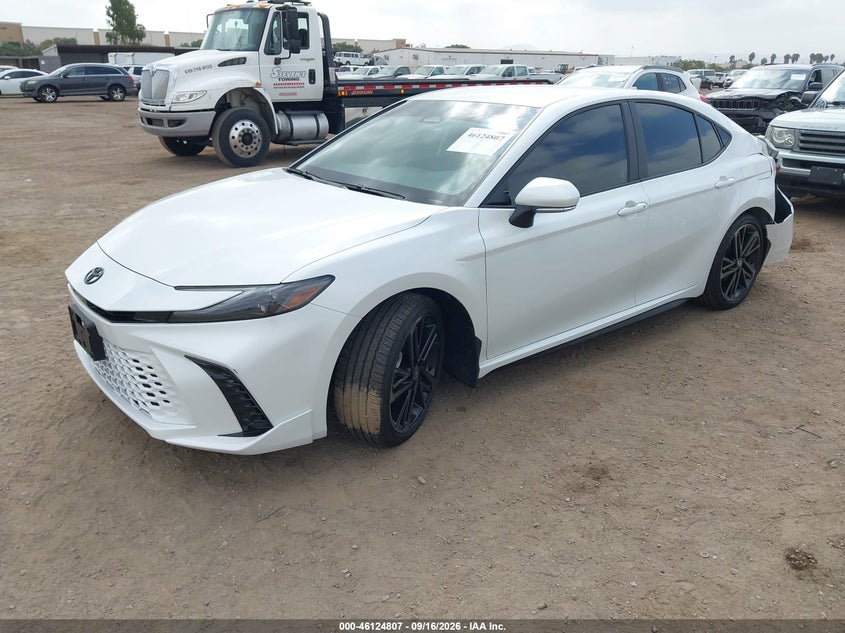 Vin: 4t1daack4tu286168, lot: 46624527, toyota camry xse 20262