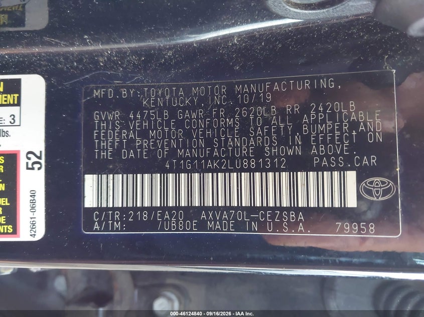 TOYOTA CAMRY - zdjęcie 9