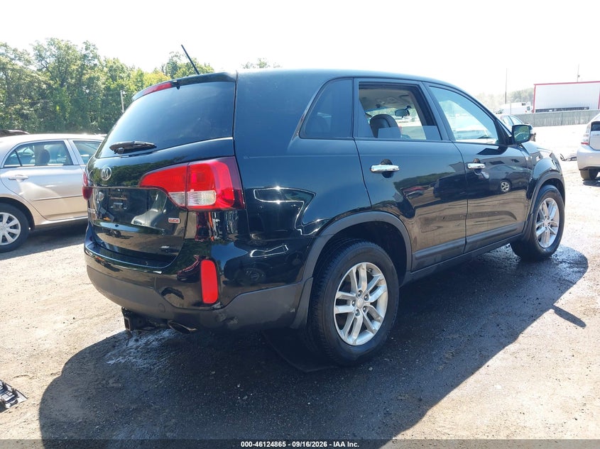 Vin: 5xykt3a6xfg605909, lot: 46624585, kia sorento lx 20154