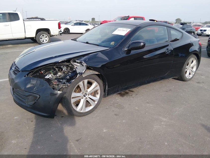 Vin: kmhht6kd2bu056154, lot: 46624591, hyundai genesis 2.0t 20112