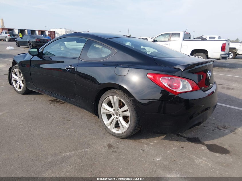 Vin: kmhht6kd2bu056154, lot: 46624591, hyundai genesis 2.0t 20113