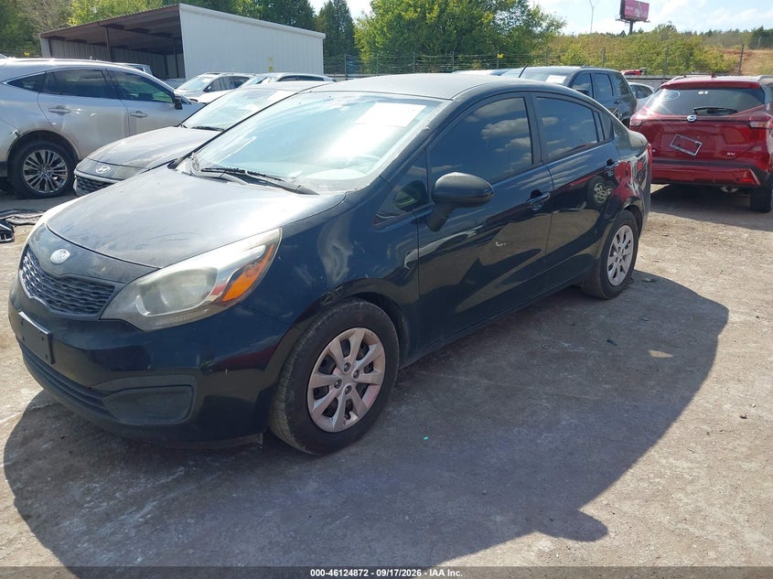 Vin: knadm4a30e6411082, lot: 46624592, kia rio lx 20142