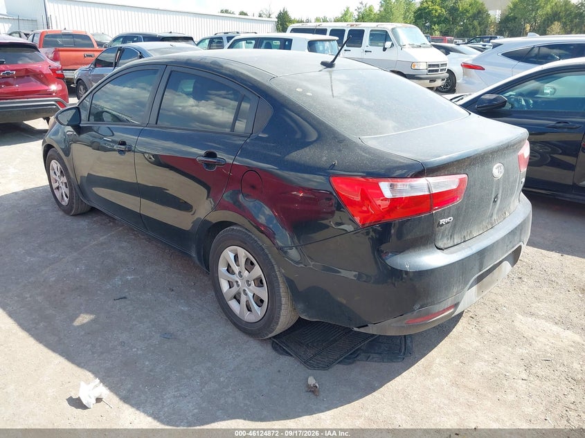 Vin: knadm4a30e6411082, lot: 46624592, kia rio lx 20143