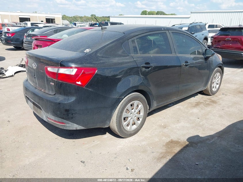 Vin: knadm4a30e6411082, lot: 46624592, kia rio lx 20144