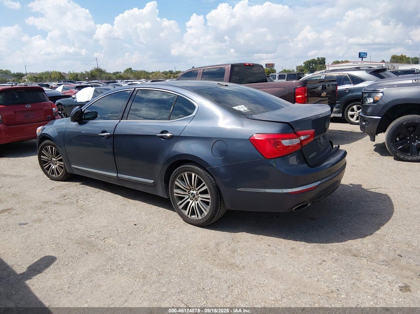 Vin: knaln4d78f5181239, lot: 46624598, kia cadenza premium 20153