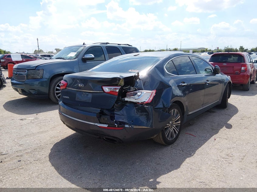 Vin: knaln4d78f5181239, lot: 46624598, kia cadenza premium 20154