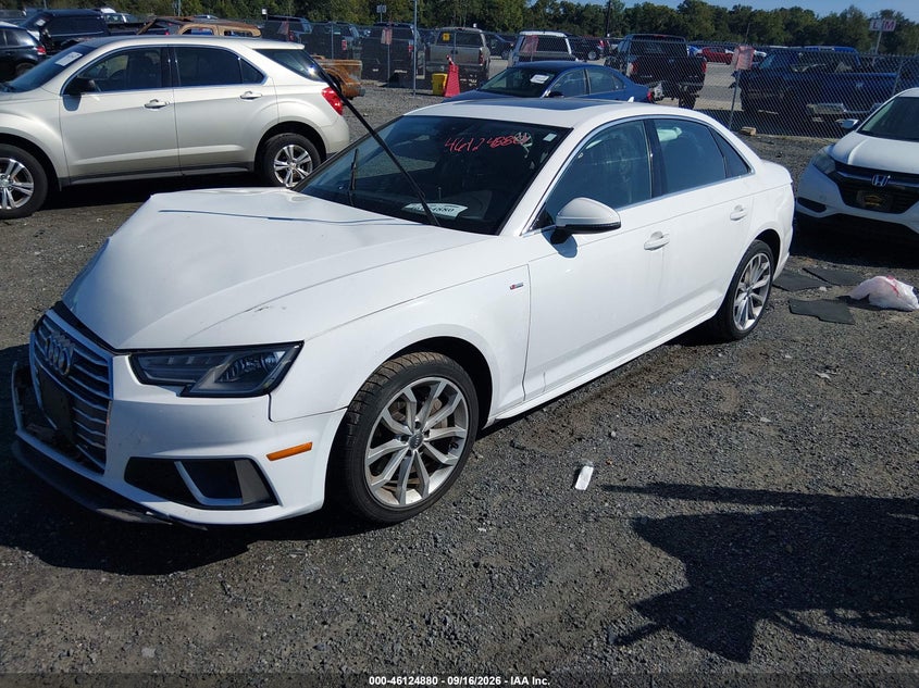 Vin: waudnaf45kn014448, lot: 46624600, audi a4 45 premium 20192