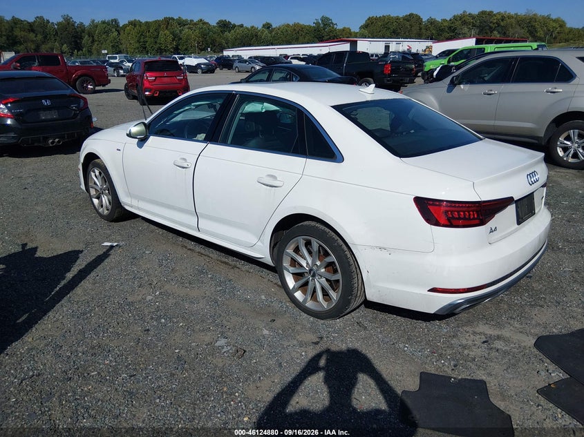 Vin: waudnaf45kn014448, lot: 46624600, audi a4 45 premium 20193