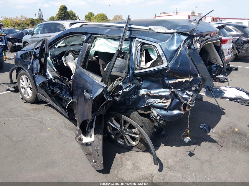 Vin: knmat2mt8gp665497, lot: 46624606, nissan rogue sv 20163