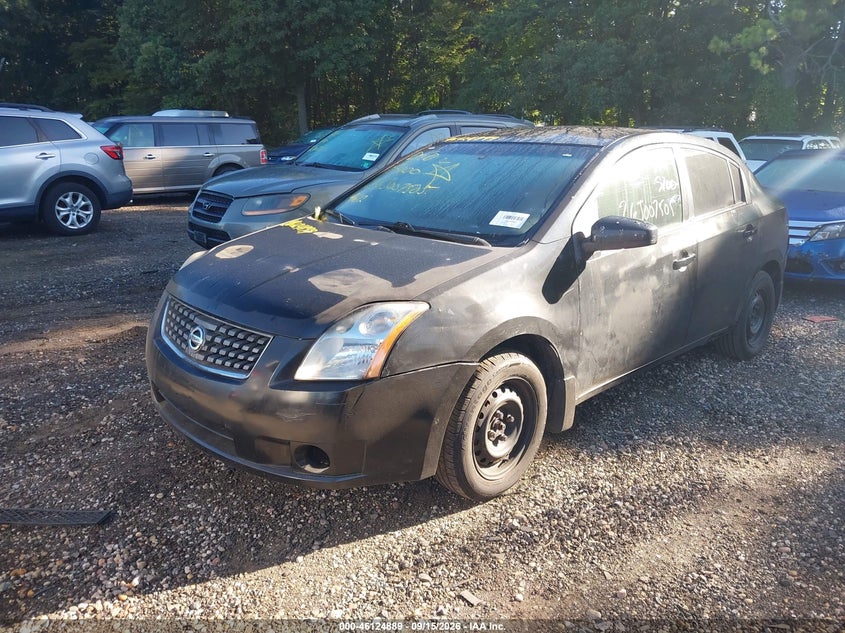 2007 Nissan Sentra, Невідомо, IAAI, VIN 3N1AB61E47L651935 — фото 2