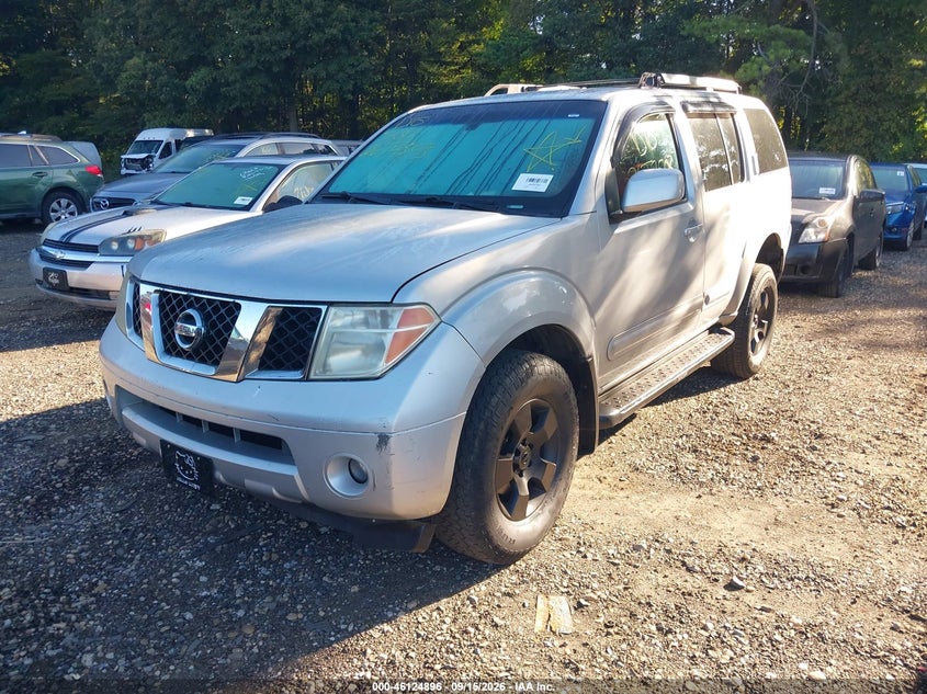 2005 Nissan Pathfinder, Невідомо, IAAI, VIN 5N1AR18W25C762711 — фото 2