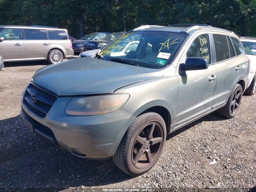 2007 Hyundai Santa Fe, Невідомо, IAAI, VIN KM8SG13D97U096492 — фото 2