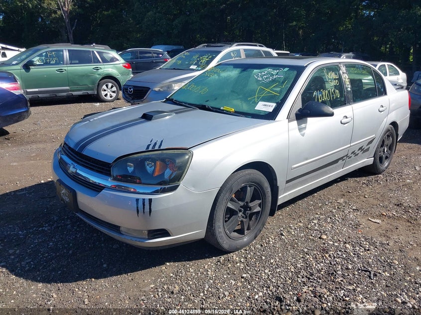 2005 Chevrolet Malibu, Невідомо, IAAI, VIN 1G1ZU548X5F252697 — фото 2