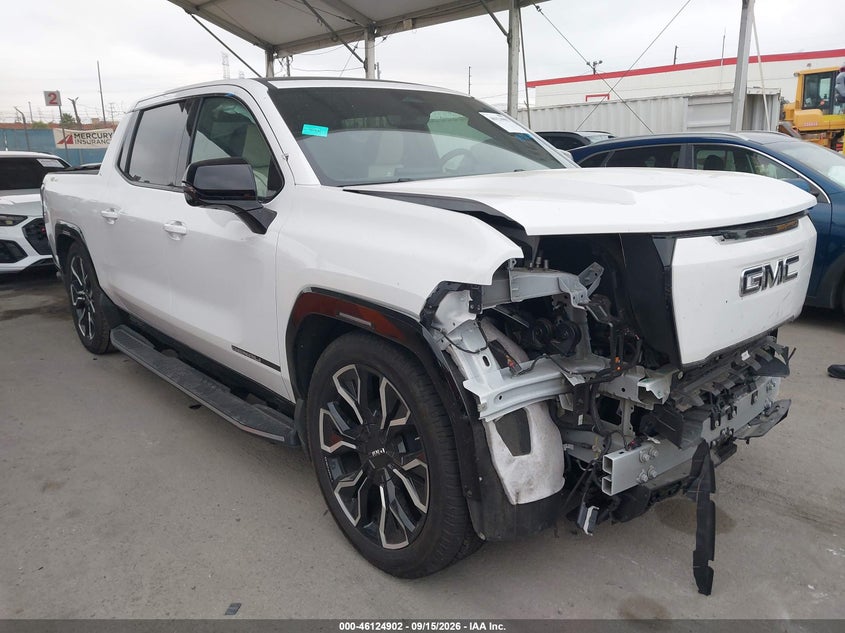 Vin: 1gt10med0su406752, lot: 46624622, gmc sierra ev extended range denali 2025 img_1