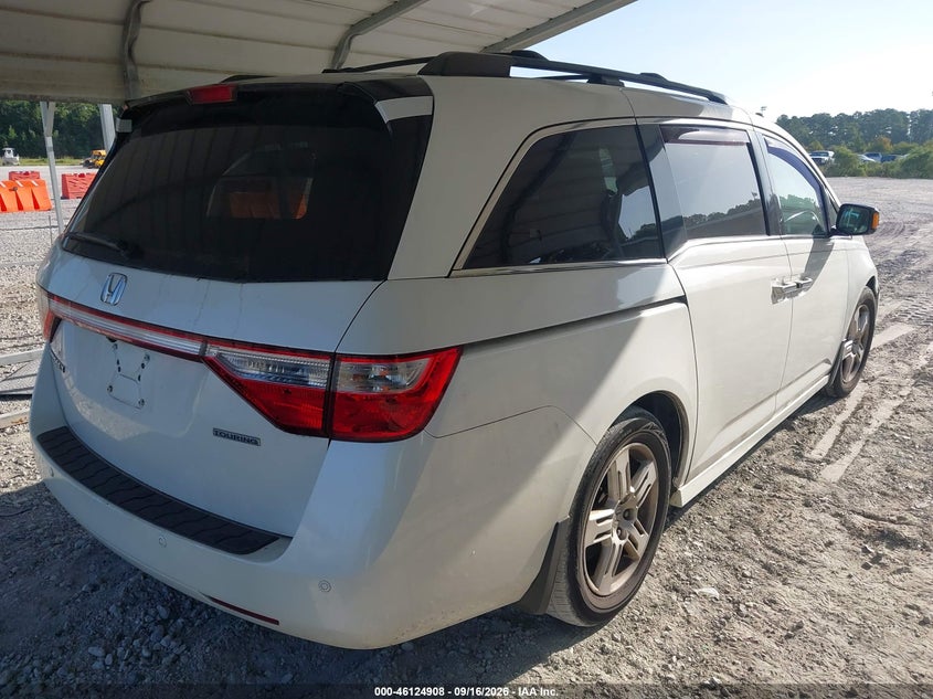 Vin: 5fnrl5h97cb010688, lot: 46624628, honda odyssey touring/touring elite 20124
