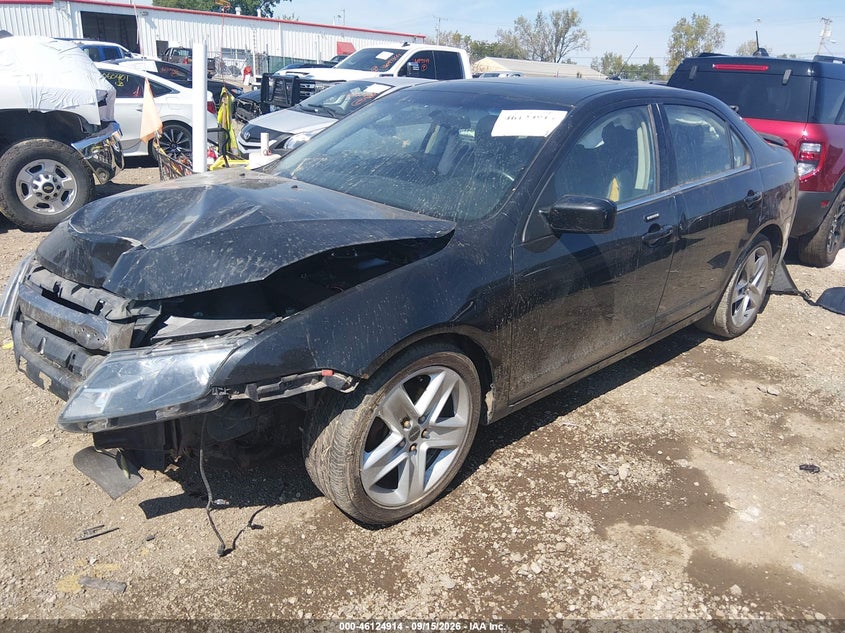 Vin: 3fahp0kc6br107097, lot: 46624634, ford fusion sport 20112