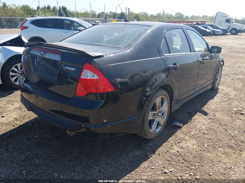Vin: 3fahp0kc6br107097, lot: 46624634, ford fusion sport 20114