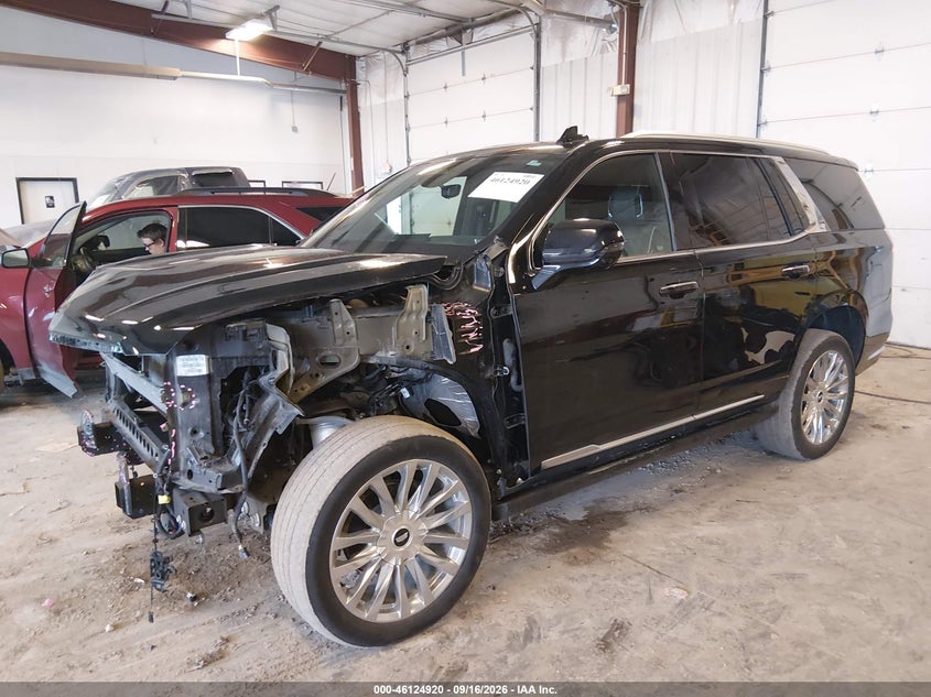 Vin: 1gys4ckl2pr383963, lot: 46624641, cadillac escalade 4wd premium luxury 20232