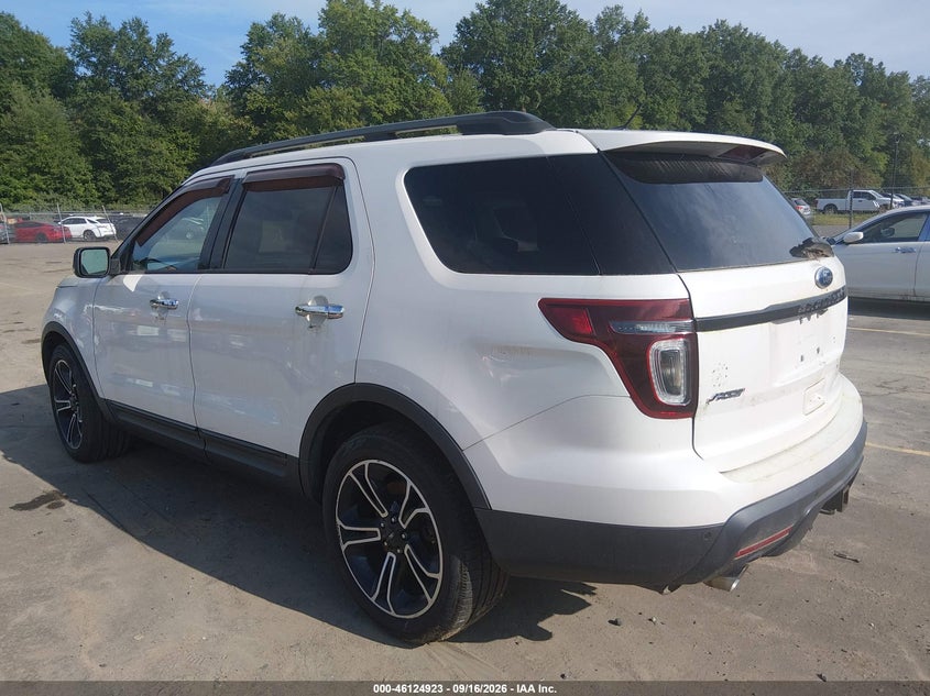 Vin: 1fm5k8gt9dgc76104, lot: 46624643, ford explorer sport 20133